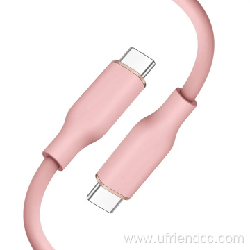 100W Usb 3.0 A Type-C colorful soft cable